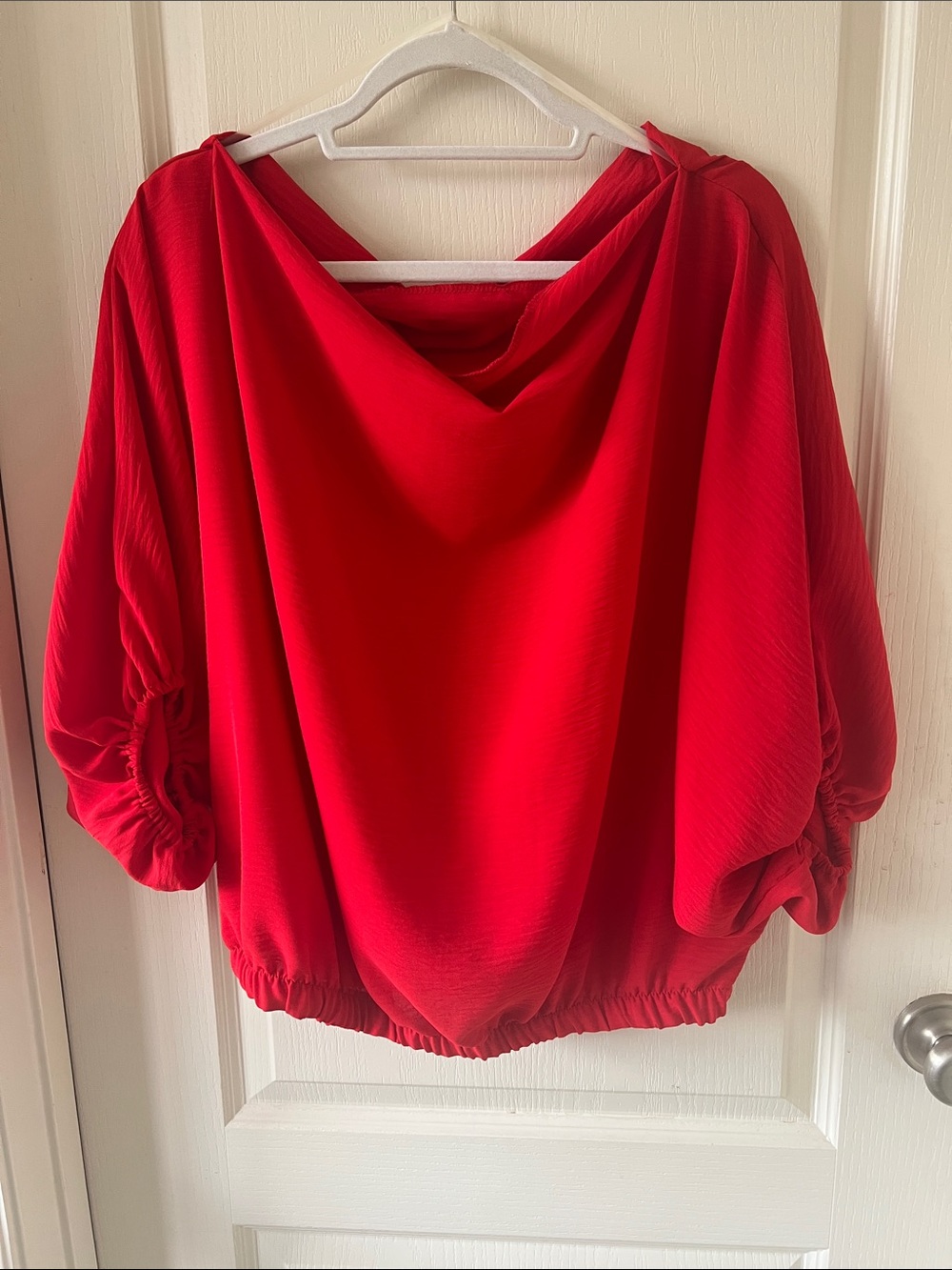 eesome Bright Red Women's Top